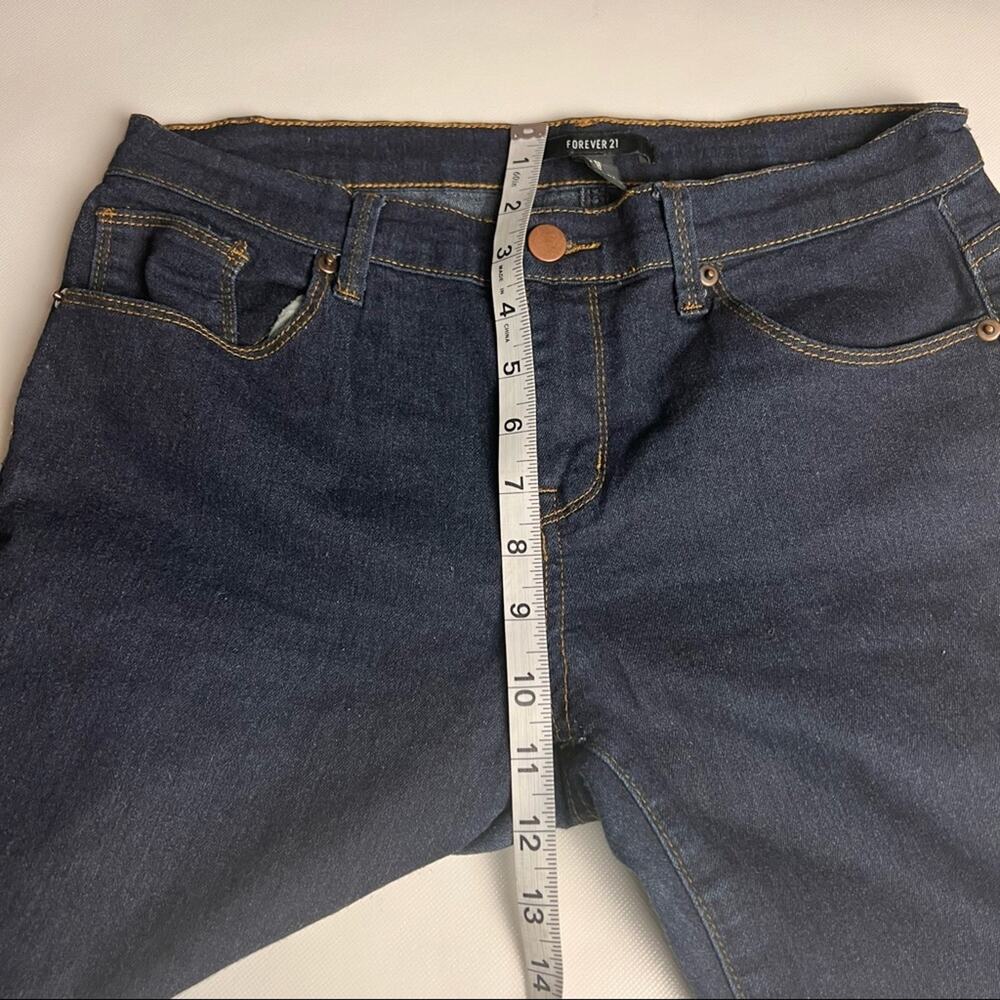 Forever 21 Womens DarkWash  Jeans Sz 28 - Picture 8 of 8
